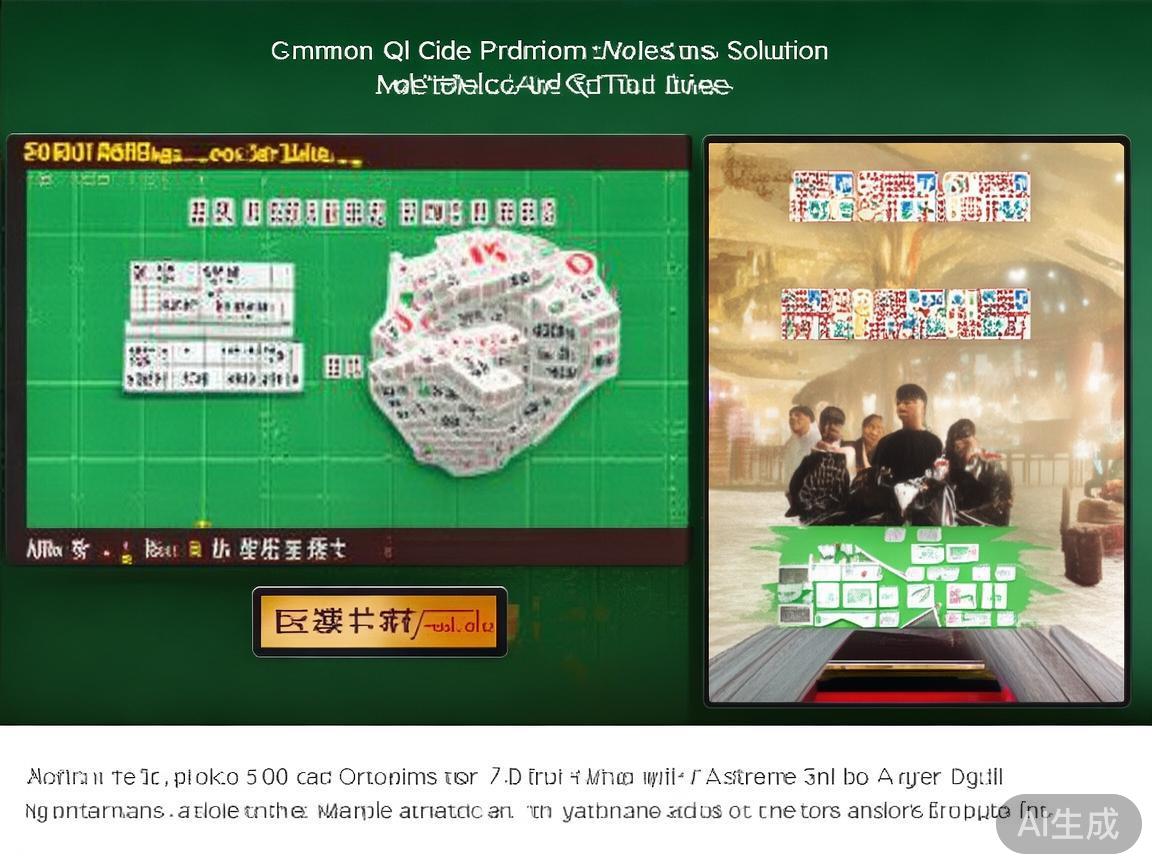 51俱乐部棋牌二维码常见问题及解决方案全面解析与指导 在当今移动互联网高速发展的背景下,棋牌类游戏逐渐走